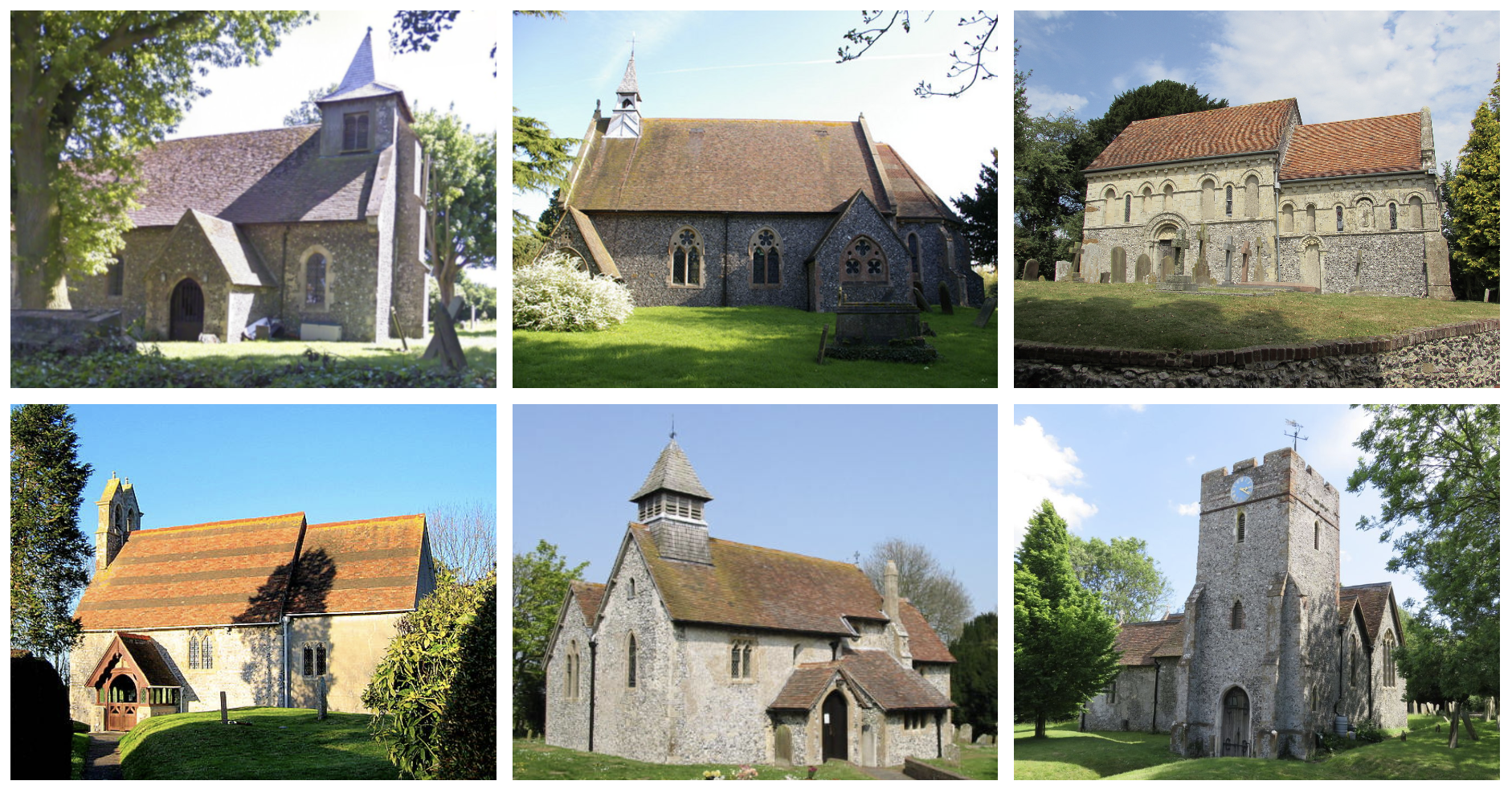 Bewsborough Churches Collage