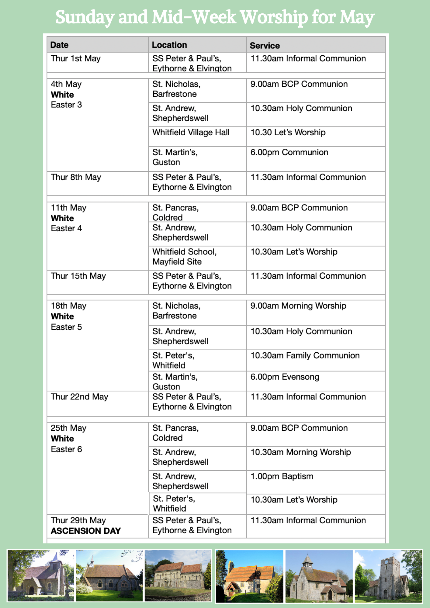 May Services