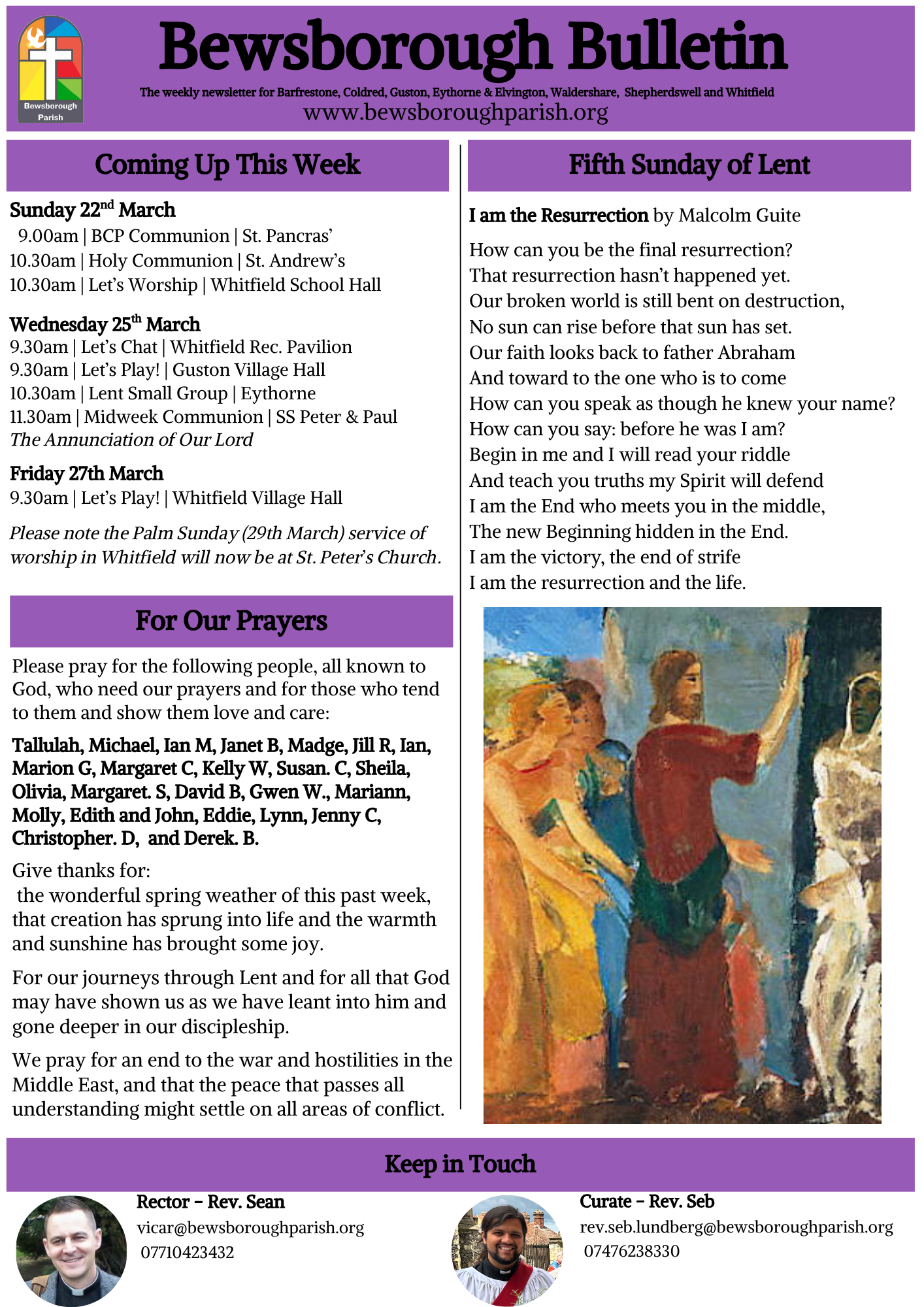 Bulletin Example